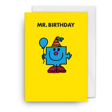 Tarjeta Mr. Birthday