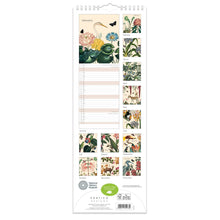 Calendario NHM Flora & Fauna delgado 2026
