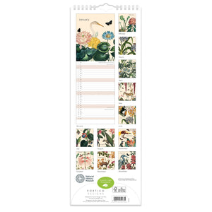 Calendario NHM Flora & Fauna delgado 2026