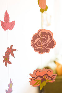 Guirnalda Vertical Rosas