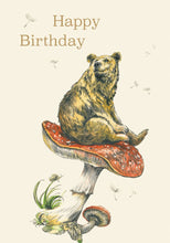 Bear on Toadstool Birthday