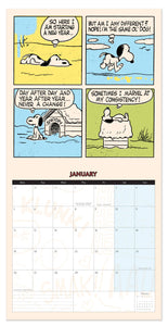 Calendario Peanuts cuadrado 2026