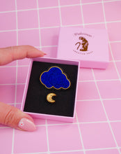 Broche de Nube y Luna