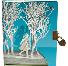 Cuaderno con Candado 'Girl in Forest'