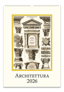 Calendario de Pared Architettura 2026