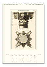 Calendario de Pared Architettura 2026