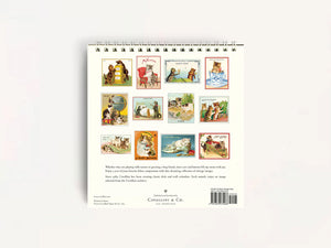 Calendario de Mesa Vintage Cats 2026