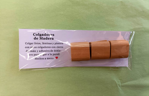 Colgadores de Madera