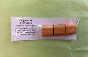 Colgadores de Madera