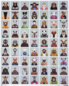 Papel Zoo Portraits