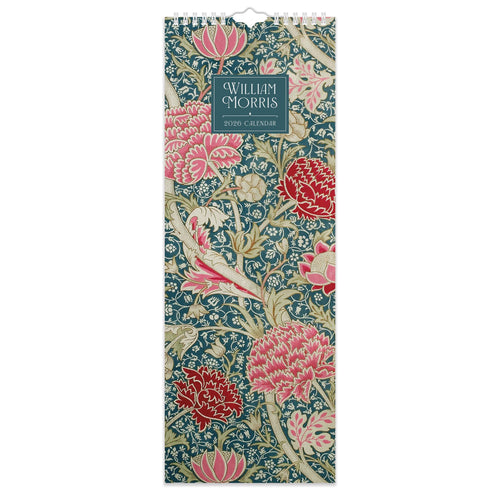 Calendario delgado William Morris 2026