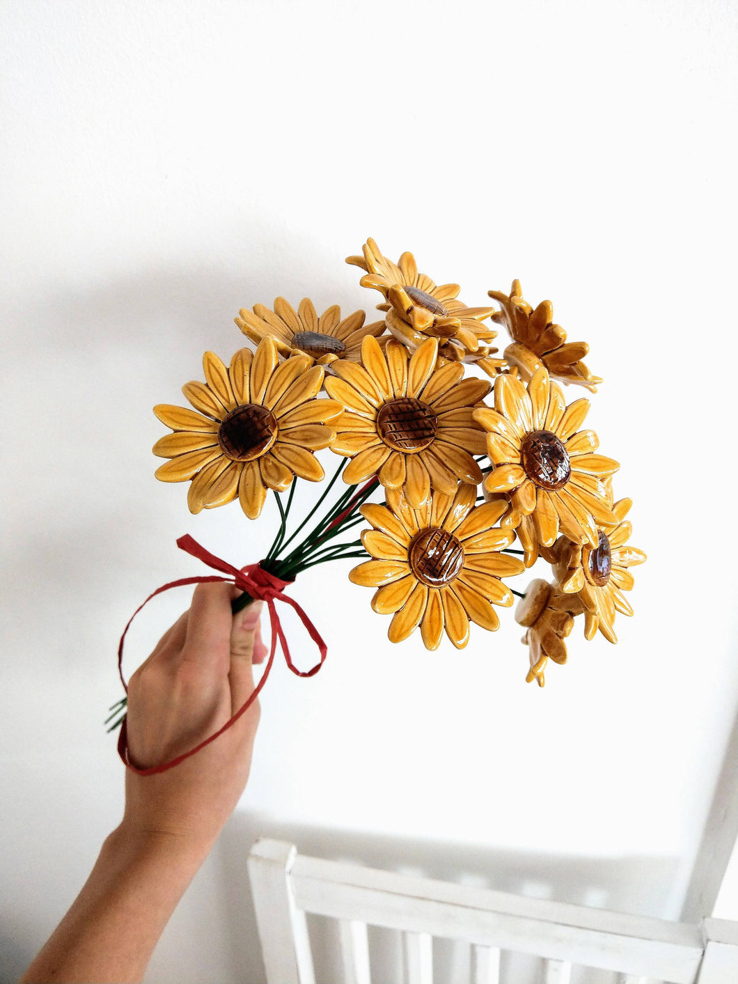 Girasol de Cerámica