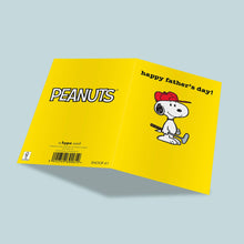 Tarjeta Snoopy. Father's Day