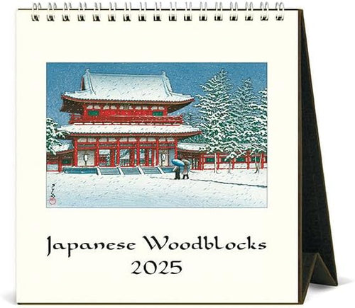 Calendario de Mesa Japanese Woodblocks 2025