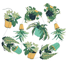Guirnalda Vertical Plantas