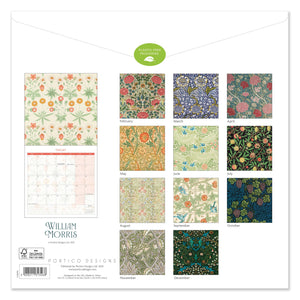 Calendario William Morris 2026