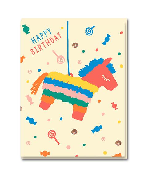 Tarjeta Birthday Piñata