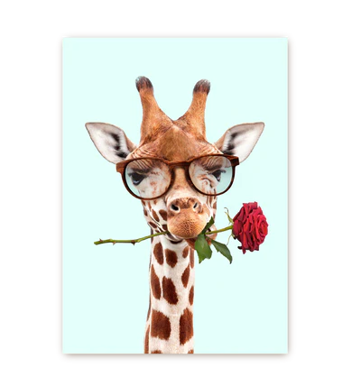 Giraffe rose