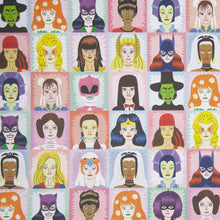 Papel 'Heroines and Villains'