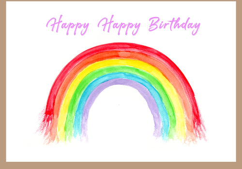 Birthday Rainbow