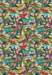 Papel Reversible 'Dino Mighty'