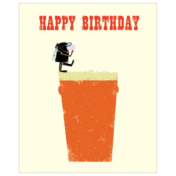 Tarjeta Birthday Beer