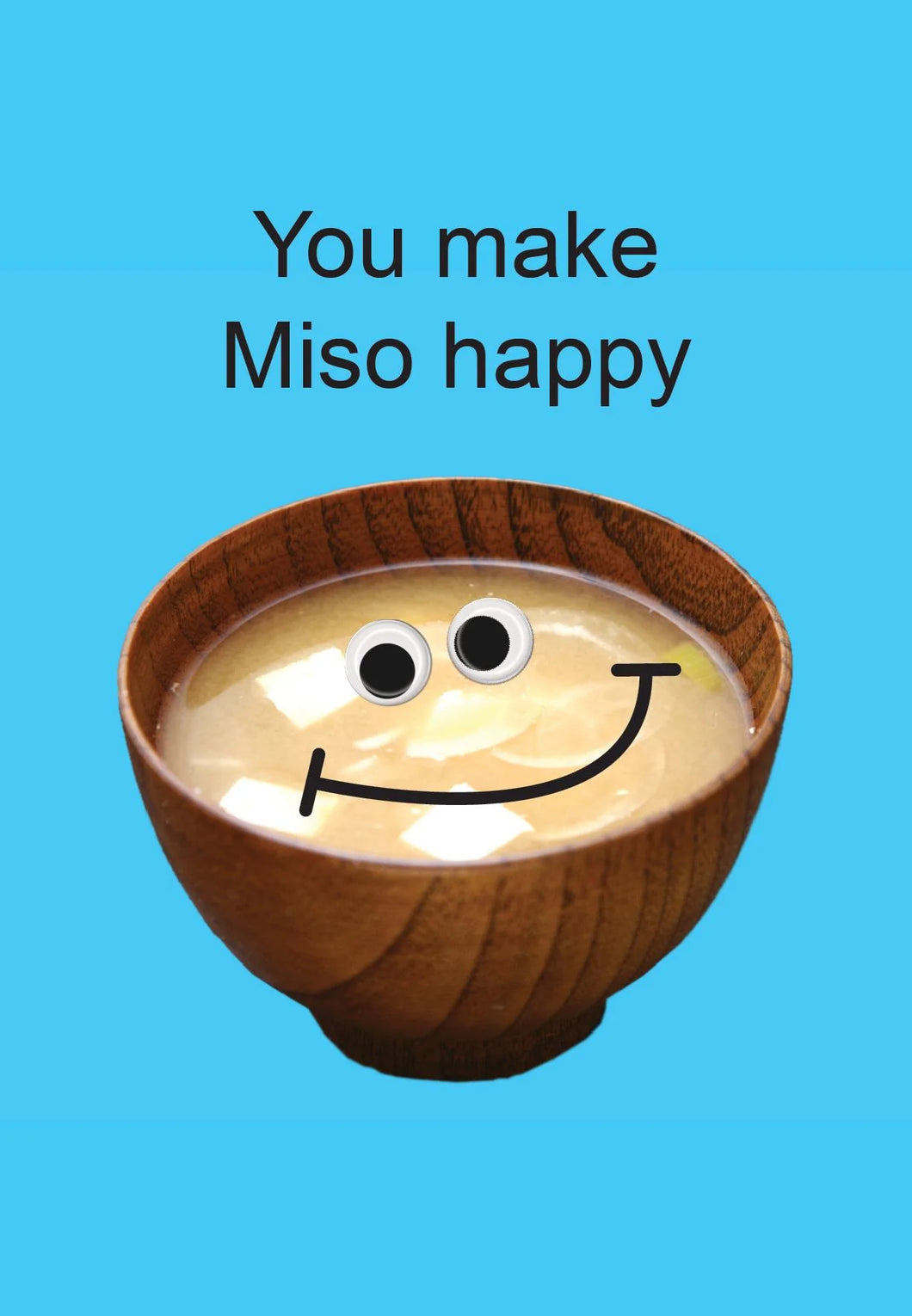 Tarjeta Miso Happy